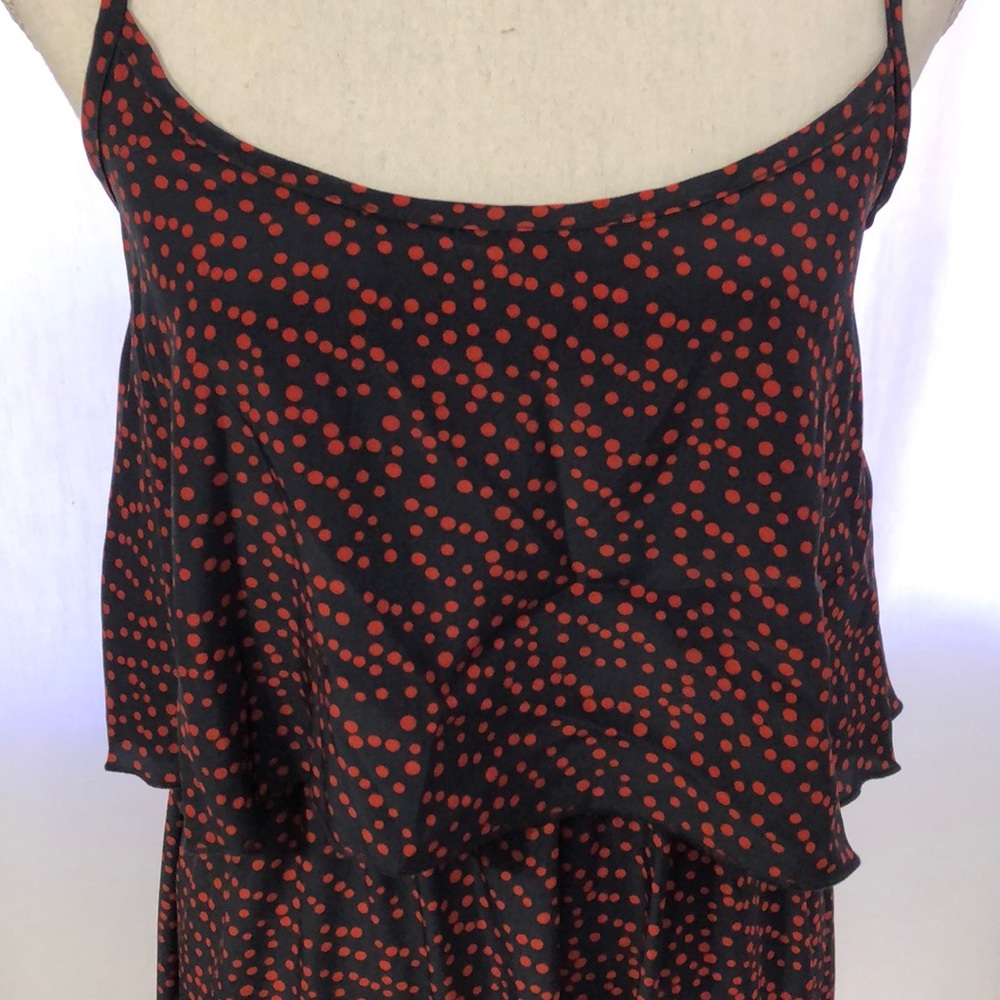 Ya Los Angeles- Navy Blue & Red Dress